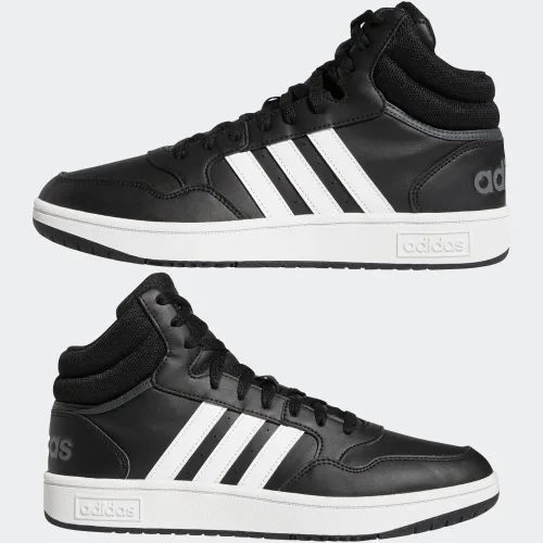 Vista 9 de adidas Hoops 3.0 Mid - Tenis para hombre.