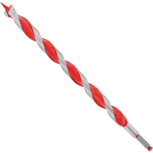 Vista 40 de Diablo - Broca de taladro para madera y madera con clavos - Diámetro de 1 pulgada, longitud de 13 pulgadas, vástago hexagonal de 7/16 pulgadas