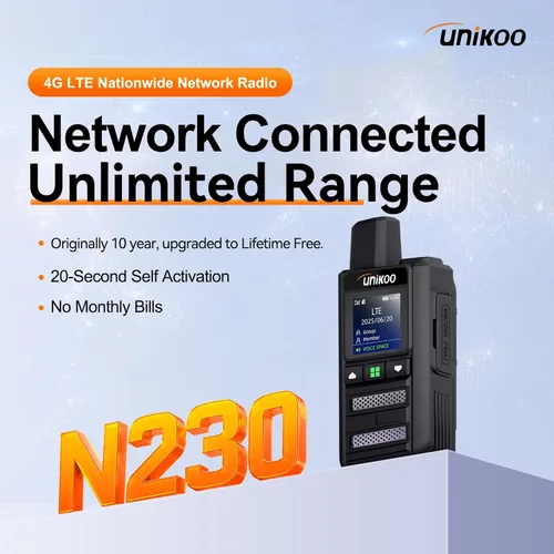Vista 2 de Radios rápidas globales de alcance ilimitado 4G LTE PoC Walkie