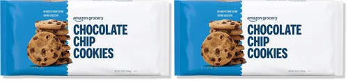 Vista 8 de Amazon Grocery, Galletas con chispas de chocolate, 13 onzas (anteriormente Happy Belly, el embalaje puede variar)