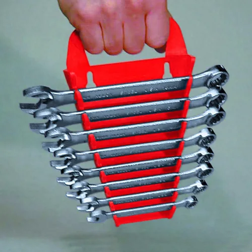 Vista 6 de Ernst Manufacturing - Pinza de 4 llaves rojas (5040)