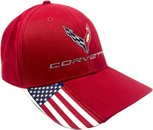 Vista 3 de SR1 Performance C8 Corvette Next Generation Stars & Stripes American Patriot Hat