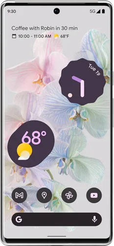 Vista 2 de Google Pixel 6 Pro 5G, versión estadounidense, 128GB, blanco nublado - AT&T (renovado)