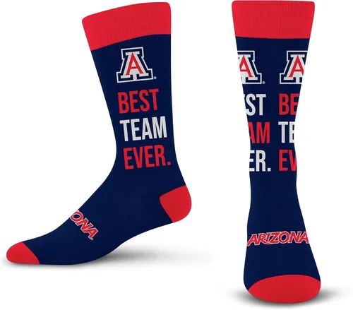 Vista 41 de For Bare Feet NCAA Unisex Best Team Ever Crew Sock Ncaa