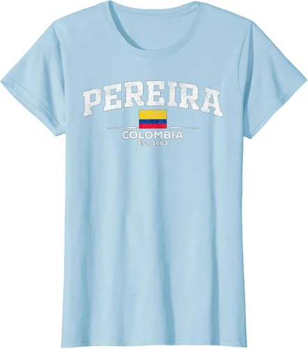 Vista 31 de Camiseta Pereira Colombia, Negro