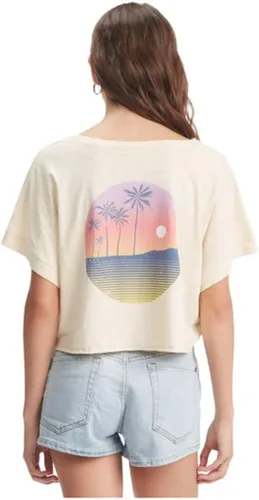 Vista 2 de Roxy Camiseta Mujer When in Hawaii - Tapioca