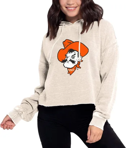 Vista 30 de chicka-d NCAA Campus Sudadera con capucha para mujer