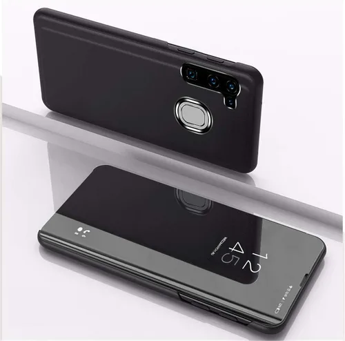 Vista 3 de LEECOCO Galaxy Note 10 Plus - Funda delgada de lujo con espejo galvanizado con ventana transparente y ultrafina con función atril de cuerpo completo