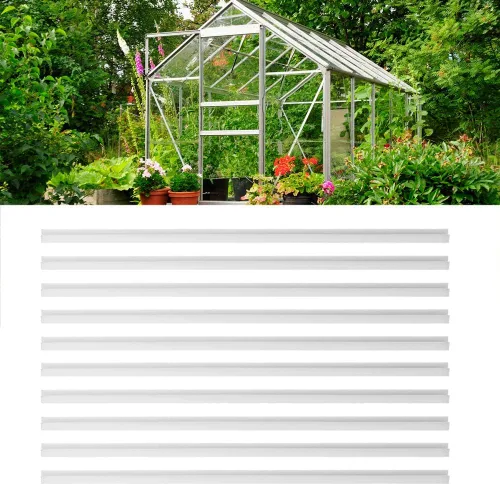 Vista 2 de Fydun PVC fortalecimiento St cinta dura para placa de invernadero vidrio sellado accesorios suministros PVC fortalecimiento St duro para la familia