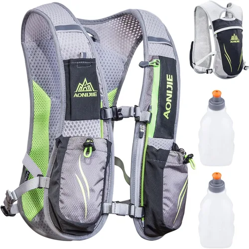 Vista 25 de Azarxis Hydration Running Vest Backpack Pack 5L 5.5L for Women and Men Jogging Trail Race Marathon Cycling Hiking