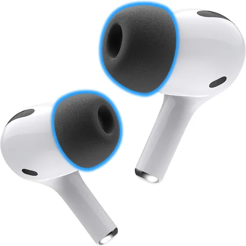 Vista 26 de Almohadillas de espuma viscoelástica Foam Masters para AirPods Pro 1ª y 2ª generación Cómodas Seguras Mejor cancelación de ruido Reemplazo