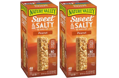 Vista 27 de Nature Valley, Barras de granola de almendras dulces y saladas, caja de 7.4 onzas (paquete de 4)