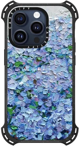 Vista 8 de CASETiFY - Funda para iPhone 15 Pro, compatible con MagSafe A prueba de golpes 21.3 pies 6x protección contra caídas de grado militar Black