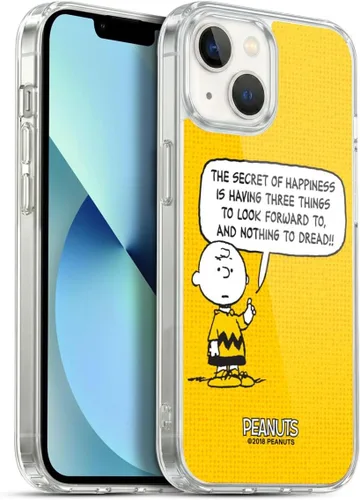 Vista 93 de Head Case Designs Funda de gel suave con licencia oficial de Peanuts Autumn Charlie Brown compatible con Apple iPhone 7 Plus/iPhone 8 Plus