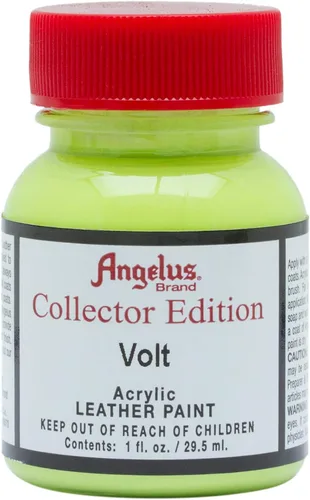 Vista 7 de Angelus Pintura para cuero neón, 1 onza., Amazon Green