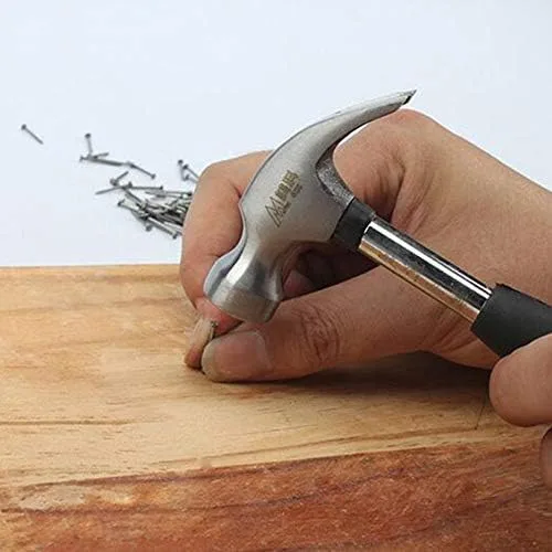 Vista 5 de Martillo magnético de la garra de la manija plástica de la cabeza redonda para la carpintería y herramienta electrónica, mini herramienta