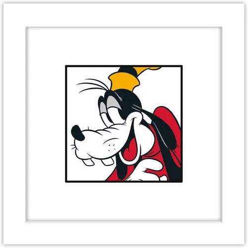 Vista 10 de Trends International Gallery Pops Disney Mickey and Friends - Póster de pared de Goofy Expressions Bashful, 12.00 x 12.00 pulgadas, versión de marco