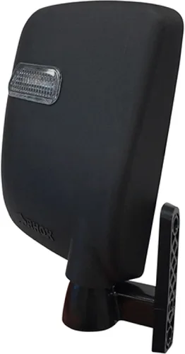 Vista 7 de RHOX ACC-1025 - Espejo LED de lujo, juego de 2, luces intermitentes de 12-48 V, 3 cables