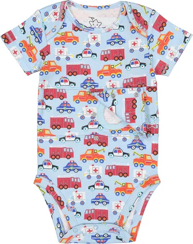 Vista 31 de Camiseta interior de tubo de alimentación para bebés, niños pequeños y niños
