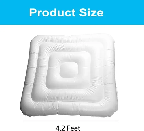 Vista 2 de Cubierta inflable para bañera de hidromasaje compatible con la mayoría de nuestra gama de jacuzzis de spa, tapa de ahorro de energía para bañera