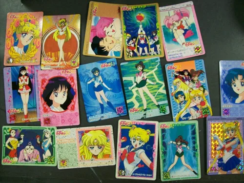 Vista 2 de Paquete de refuerzo de juego de cartas coleccionables de Sailor Moon japonés