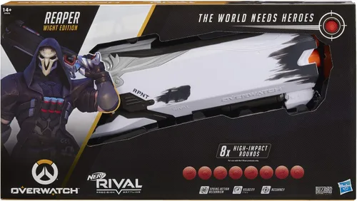 Vista 6 de Nerf Overwatch Reaper Wight Edition Blaster, multicolor E5026102