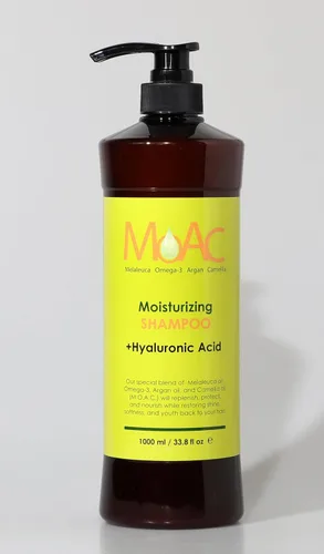 Vista 2 de MOAc Champú Hidratante y Reparador 33.8 fl oz