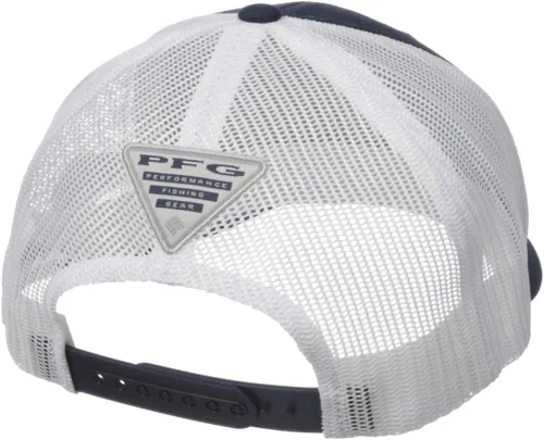 Vista 222 de Columbia Gorra de bola de malla Bandera antigua de malva/blanco/pescado