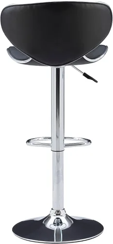 Vista 17 de Powell Furniture Powell PU, taburete de bar cromo/negro