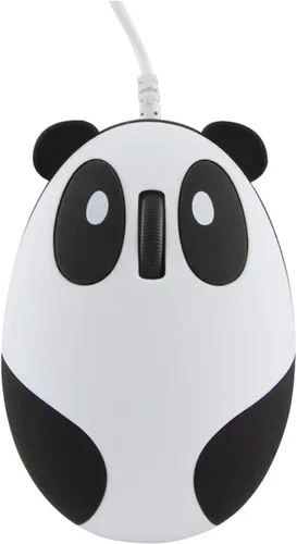 Vista 13 de CHUYI Ratón con cable con forma de delfín súper lindo de dibujos animados, mini ratones pequeños portátiles para computadora de escritorio