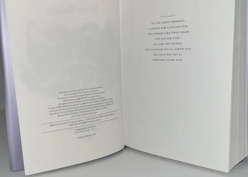 Vista 3 de Libro de tapa dura firmado por Soman Chainani "La Escuela para el Bien y el Mal: La Edición del Coleccionista (La Escuela para el Bien y el Mal, 1)
