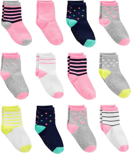 Vista 62 de Simple Joys by Carter's Paquete de 12 calcetines para bebé niño