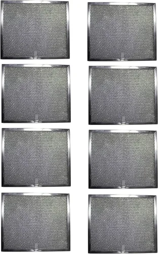 Vista 9 de Filter Everything Filtro de aluminio de repuesto para campana extractora compatible con Broan 97005683, 97007894, 99010152, 97017455, S97017455