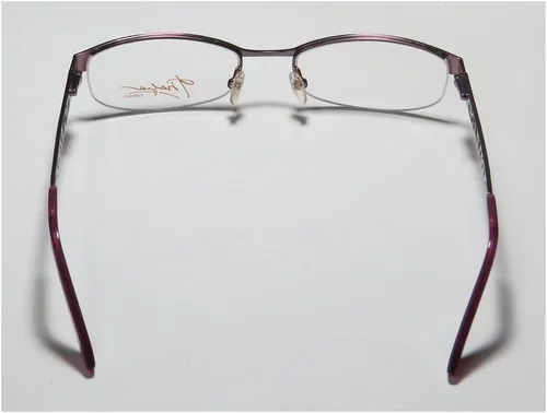 Vista 5 de Thalia Eldora Mujeres/Señoras ojo de gato medio aro bisagras flexibles estilo lentes/marco de gafas