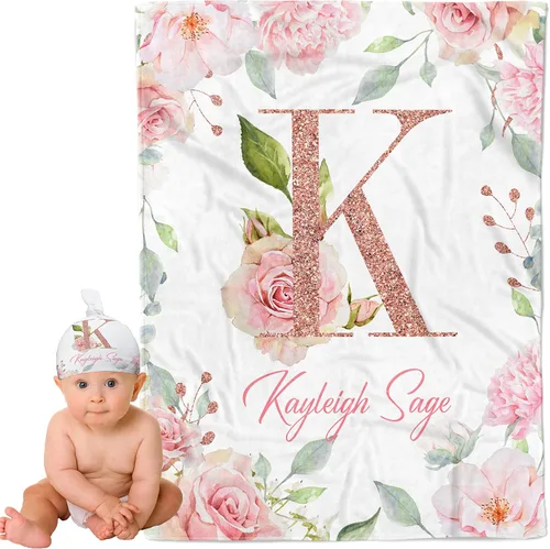Vista 13 de Mantas de bebé personalizadas para niños y niñas, regalos personalizados para bebés, mantas de bebé personalizadas para niñas y niños, artículos