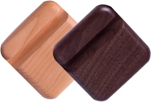 Vista 8 de Hemobllo 2 sets de madera del teléfono celular soporte del teléfono titular del escritorio para filmar llamadas 2 unids*2