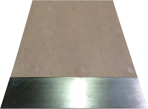 Vista 4 de OC Ramps Rampa de cuña – (3.17 pies de ancho x 4 pies de largo x 12 pulgadas de alto) rampa de patín de madera – ideal para saltos, atrapar aire