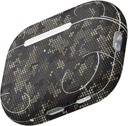 Vista 3 de MightySkins - Fundas compatibles con Apple AirPods Pro 2 - Camo Dots Funda protectora de vinilo duradera y única Fácil de aplicar, quitar