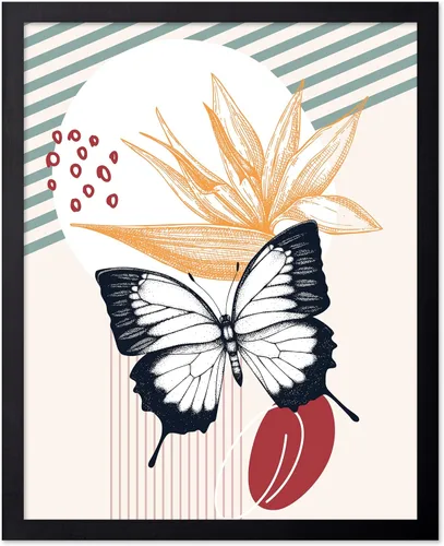 Vista 84 de Poster Master Póster clásico, impresión expresionista vintage, regalo para artistas, amigos, animales en un recinto, horquilla, abstracto, cubismo