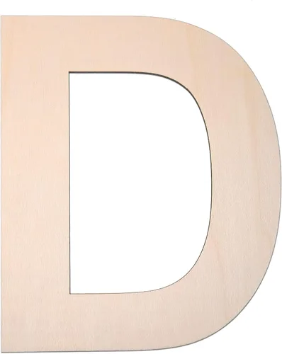 Vista 8 de Letra A de madera de 12 pulgadas, letra A de 1/4 de pulgada de grosor, grande de madera sin terminar para manualidades, decoración de pared del hogar