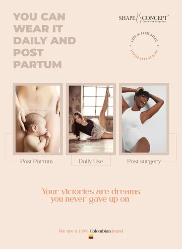 Vista 8 de SHAPE CONCEPT 072 042 Fajas Colombianas Reductoras y Moldeadoras Post Surgery Compression Garment Tummy Tuck