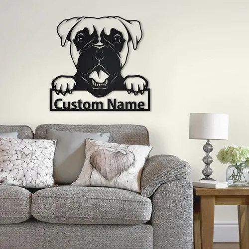 Vista 58 de zouwii Letrero de metal personalizado para perro Airedale Terrier Letrero de metal personalizado Airedale Terrier Airedale Terrier divertido