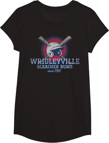 Vista 3 de Wrigleyville Bleacher Bums - Camiseta de béisbol divertida