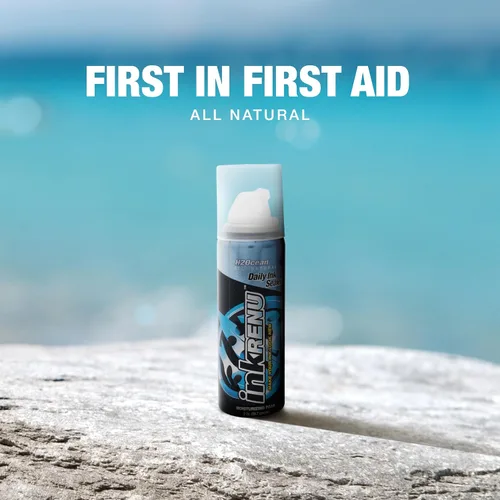Vista 5 de H2Ocean InkRenu - Espuma hidratante para tatuajes que mejora el color, abrillantador, potenciador e hidratante para el cuidado del tatuaje, loción