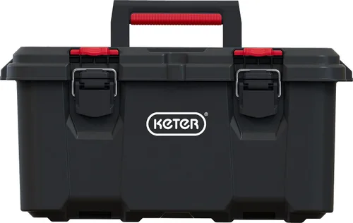 Vista 6 de Keter Apilable y con Ruedas, Organizador de Herramientas de Bricolaje Resistente de Media Capacidad