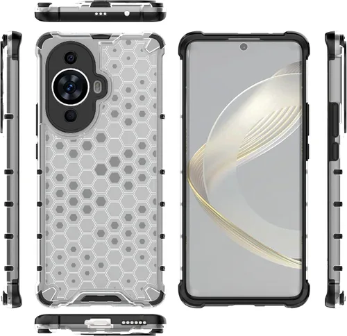 Vista 34 de Funda compatible con Nothing Phone 2, compatible con Nothing Phone (2) / Dos fundas 2 en 1 para teléfono, color negro