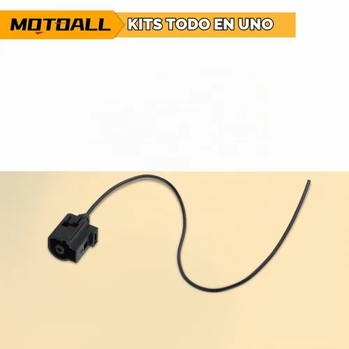 Vista 7 de MOTOALL Conector de sensor de presión de aceite con coleta 1J0 973 081 para Audi para Volkswagen 98-2016