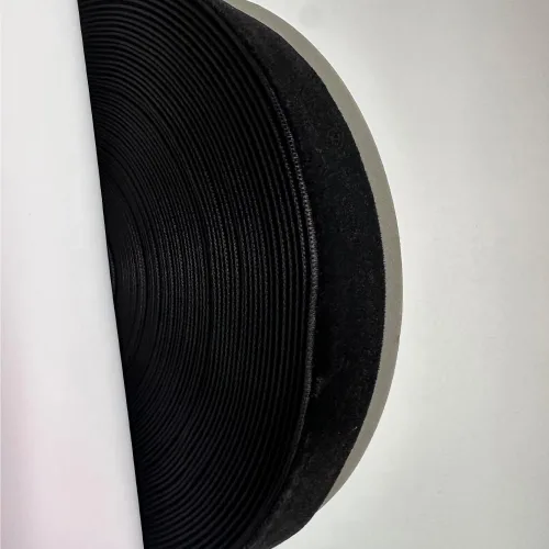Vista 2 de Bobina de cinta de terciopelo negro de 20 yardas, 1 pulgada