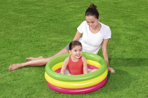 Vista 4 de Bestway® Φ27.5 x H9.5/Φ70cm x H24cm Swim Squad Kiddie Pool