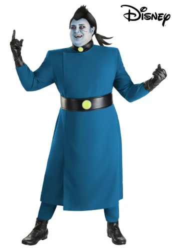 Vista 4 de Disfraz de Dr. Drakken para hombre talla grande Disney Kim Possible Multicolor